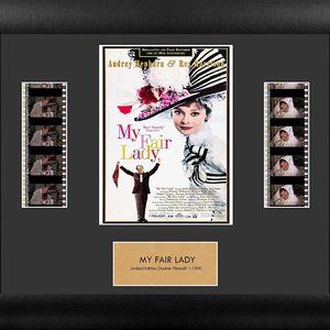 Audrey Hepburn My Fair Lady 35mm Film Cell Movie Display NEW!